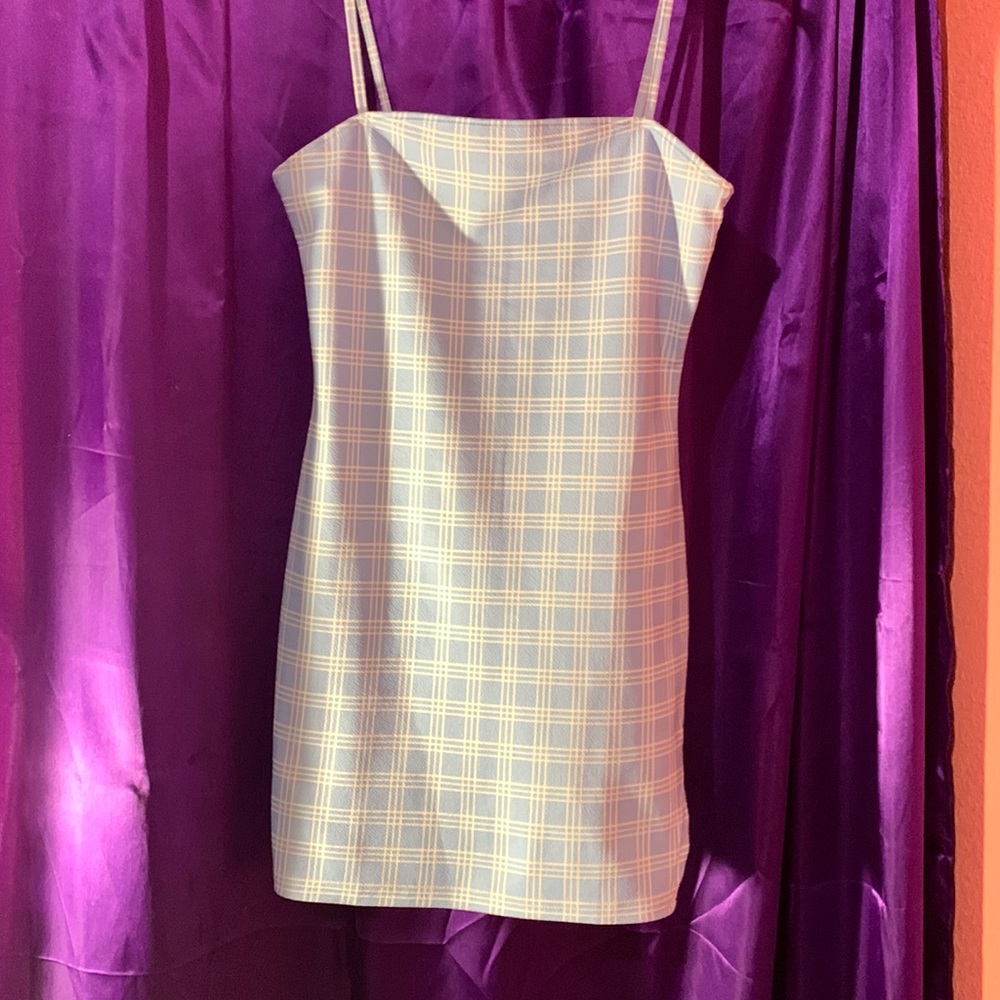 Blue & White stripped dress
